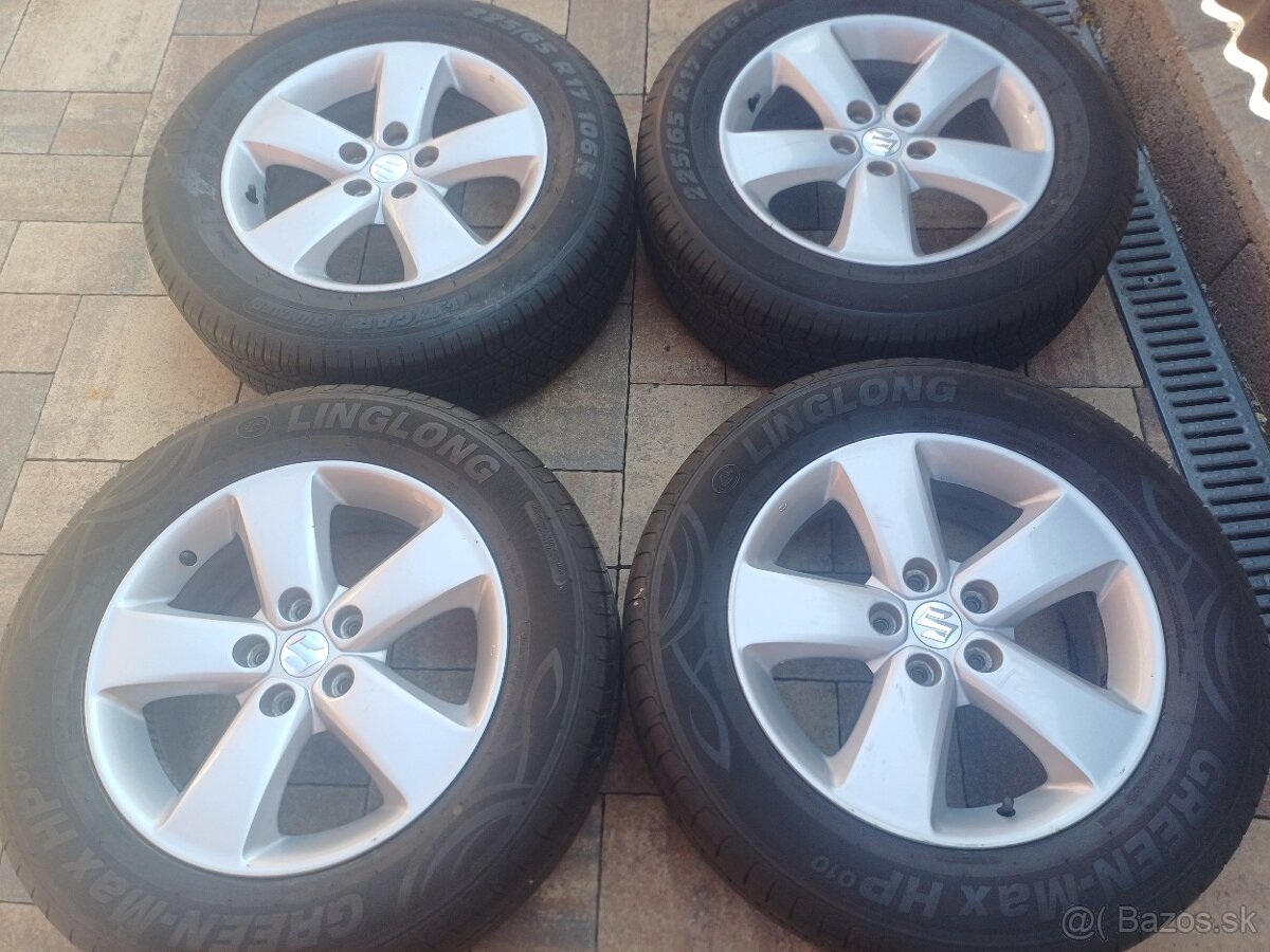 hlinikové disky org.Suzuki/Toyota--61/2Jx17-ET-45---5x114,3