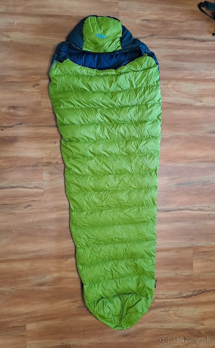 The north face páperový zimný spacák