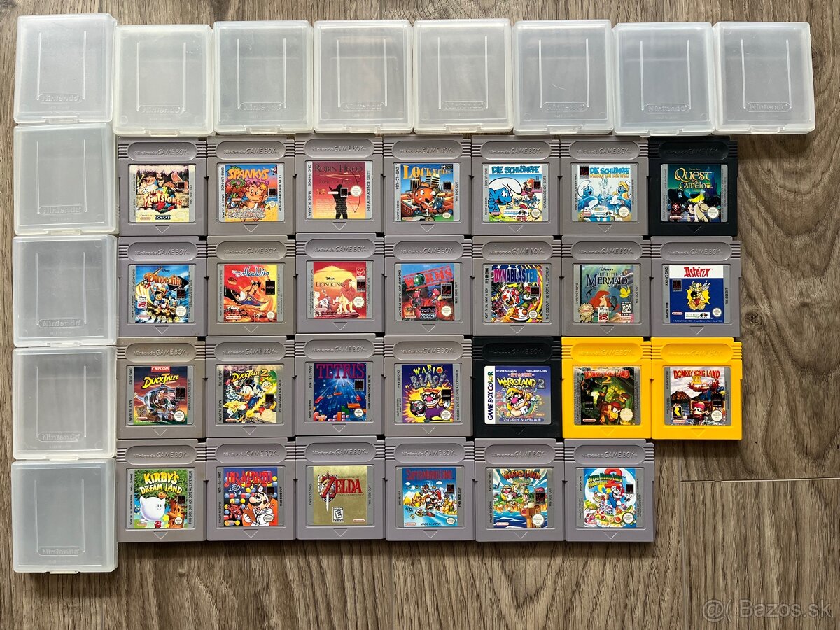 Predam hry na Game Boy