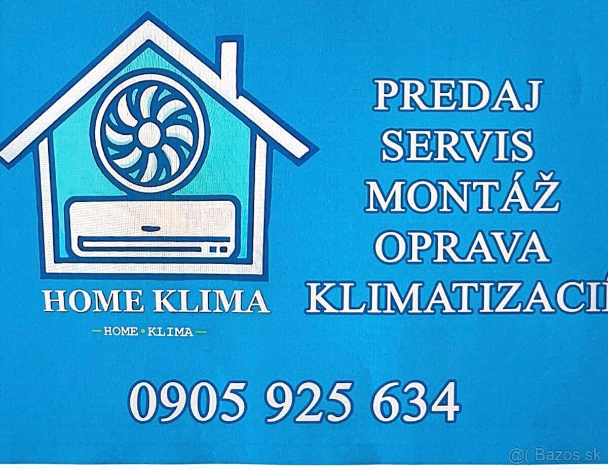 Montáž , servis, predaj klimatizácií