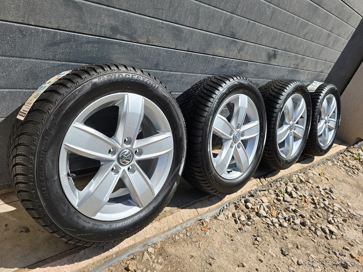 Nová Zimná Sada Volkswagen Corvara+Bridgestone 205/55 R16