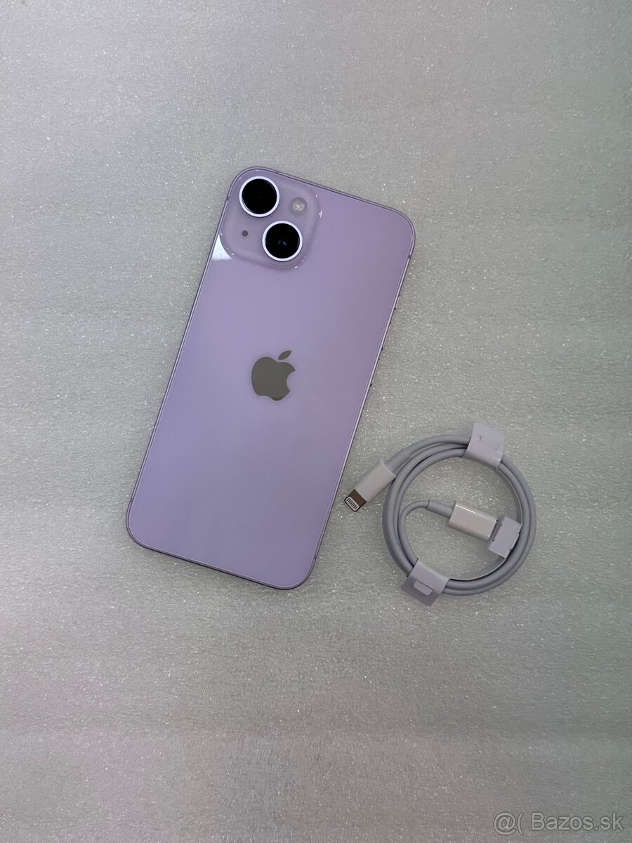 ZÁRUKA | iPhone 14 Purple 128gn