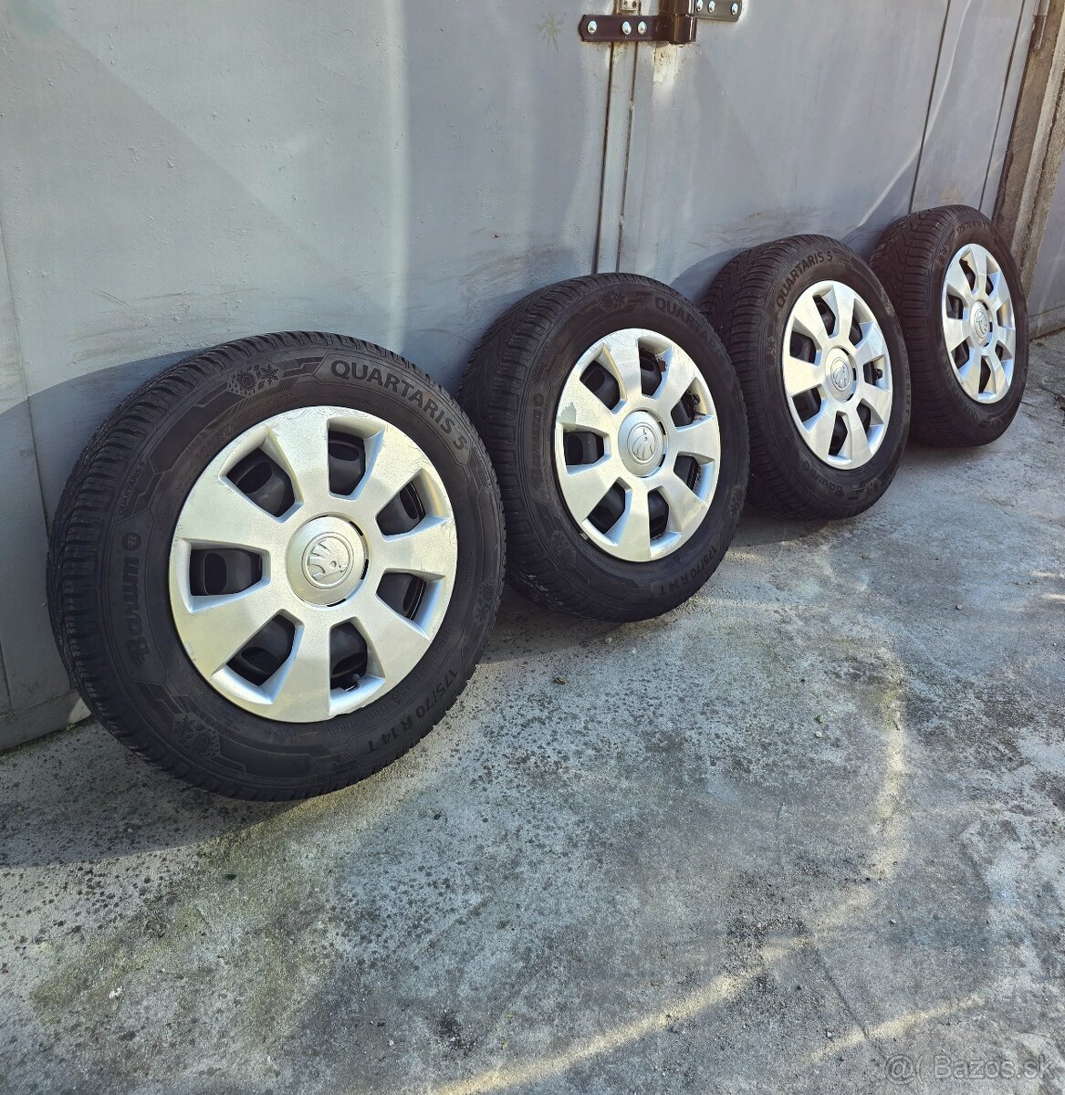 celoročné Škoda Fabia 5x100 175/70 R14 DOT4523