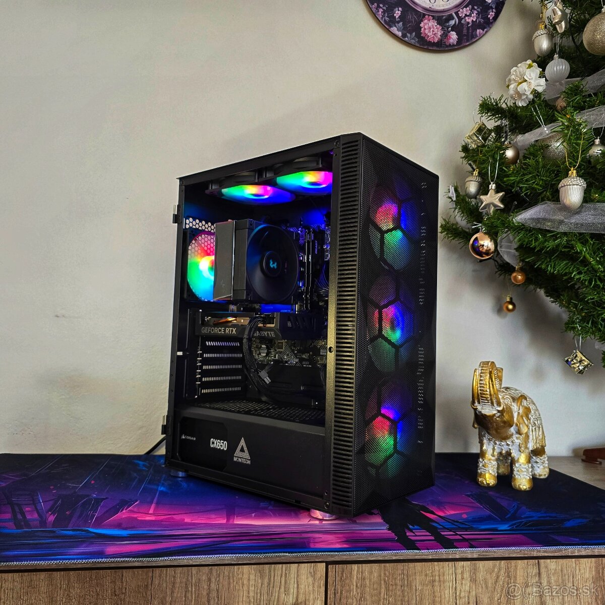 Herný PC - RTX 4060 a i5-12400F / 16GB / 1TB SSD + 1TB HDD