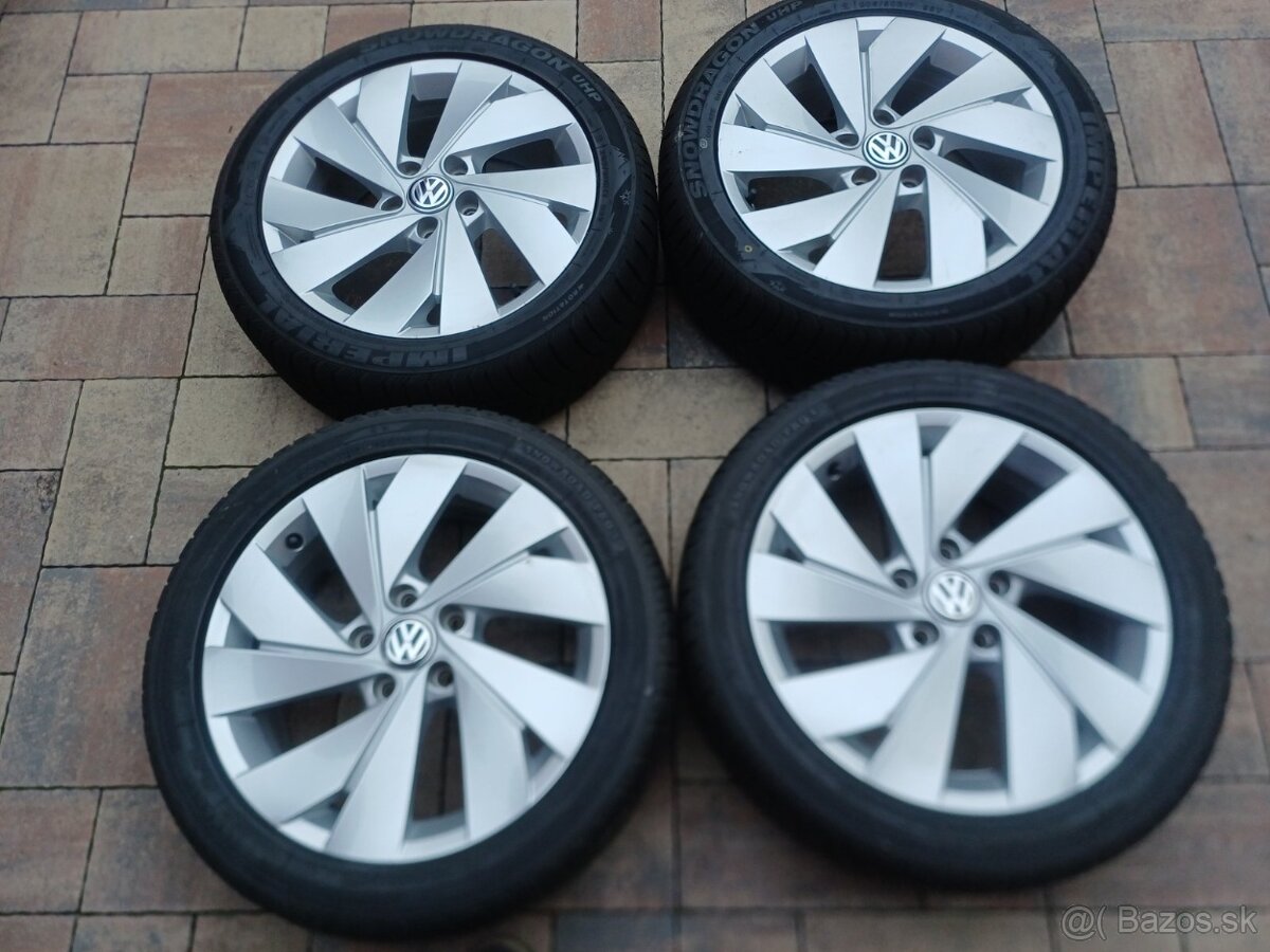 hlinikové disky org.Vw Golf-8,-7,-GTI,--6,5Jx17-ET-46--5x112