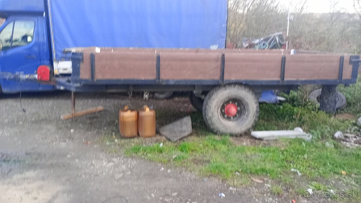 Predám vlečku 9t jedno napravová