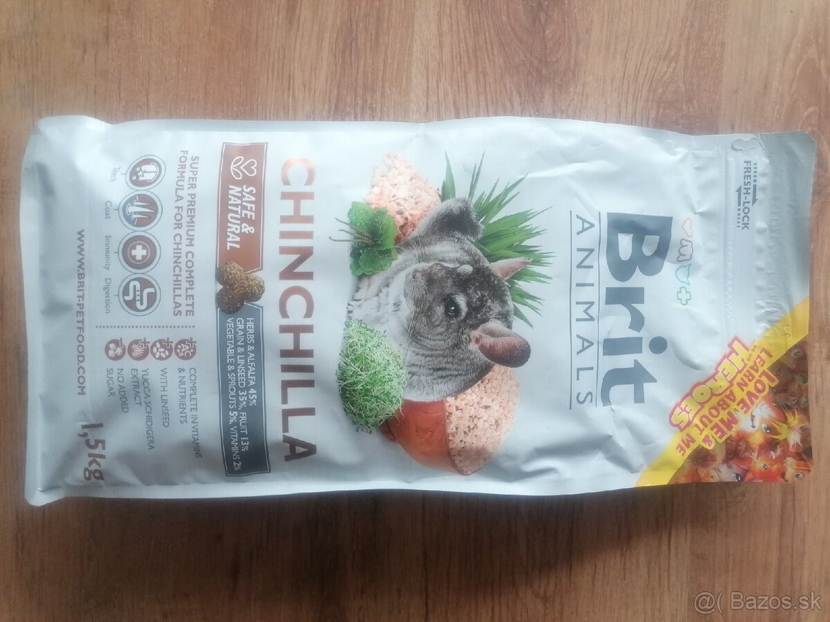 Brit Animals Chinchilla 1,5kg