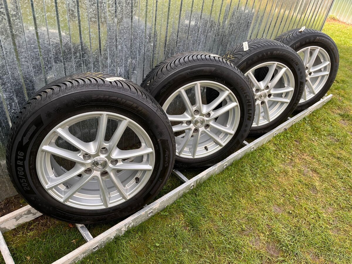 Disky 5x112 R16 Michelin 205/60 R16