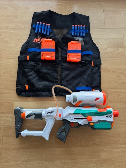 Detské pištole NERF aj elektrické