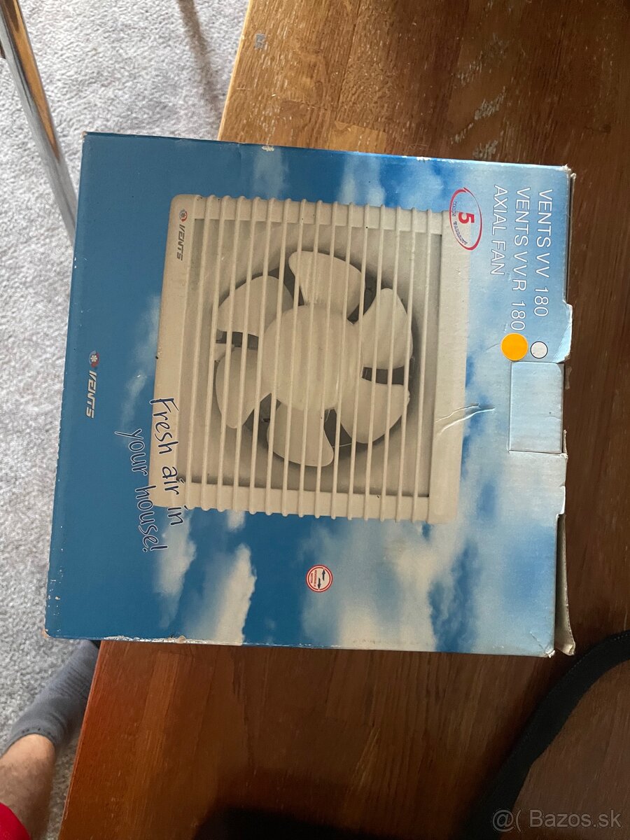 Ventilátor reverzacny