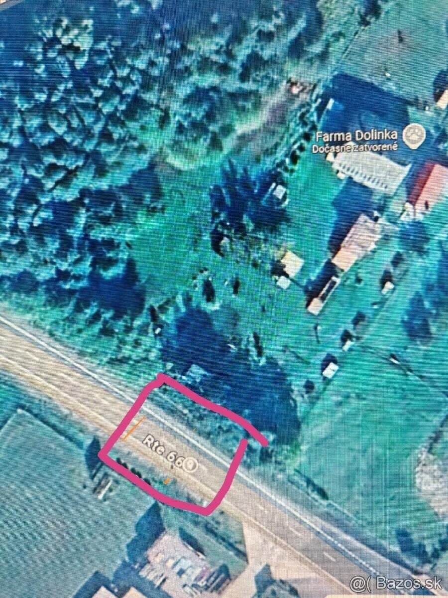 Podbrezova - pozemok pod cestou 1.triedy