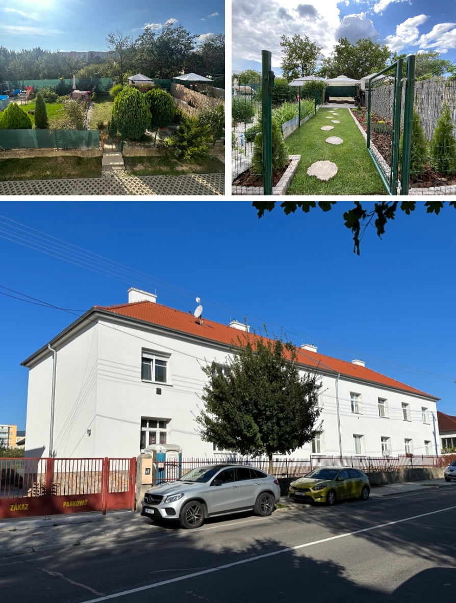 2 izbový byt zo záhradou