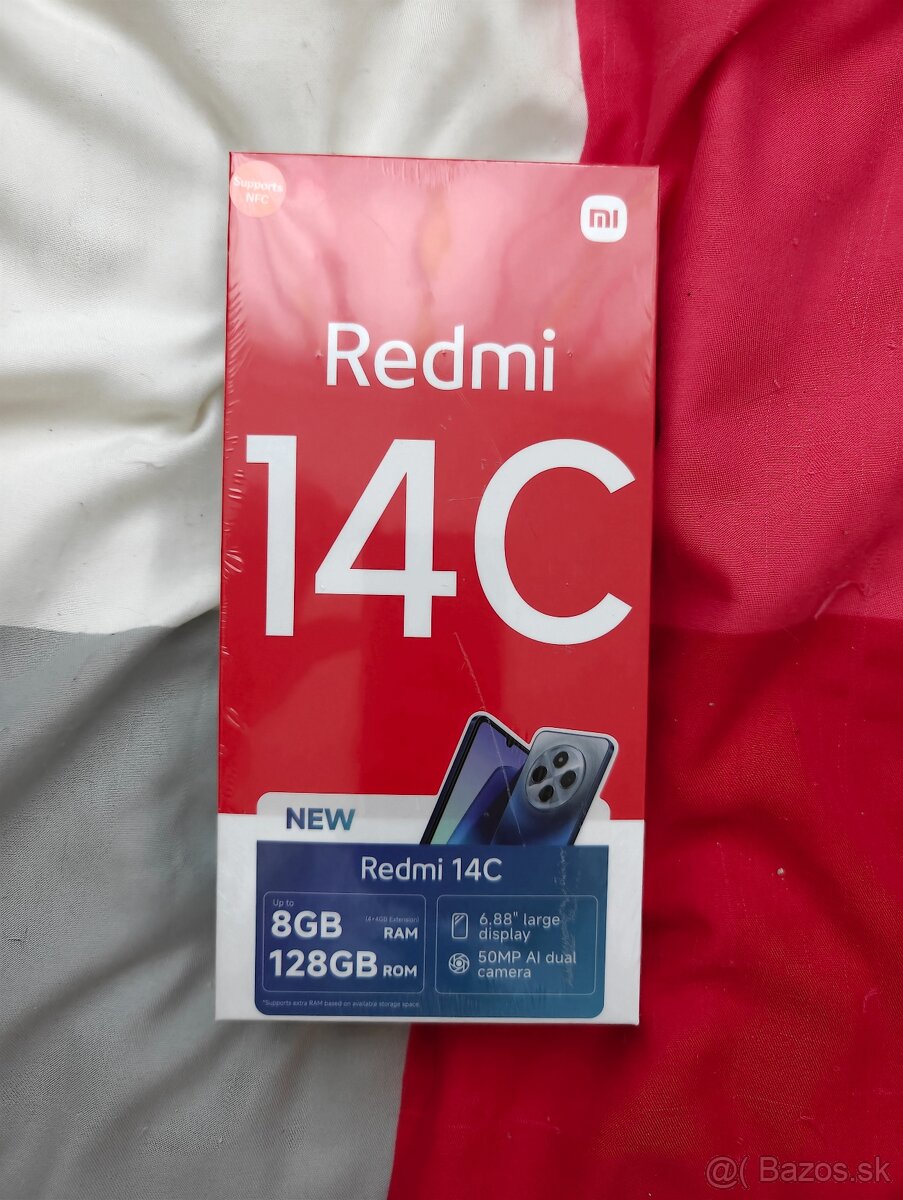 Xiaomi Redmi 14C 4/128 GB Starry Blue - nerozbalený