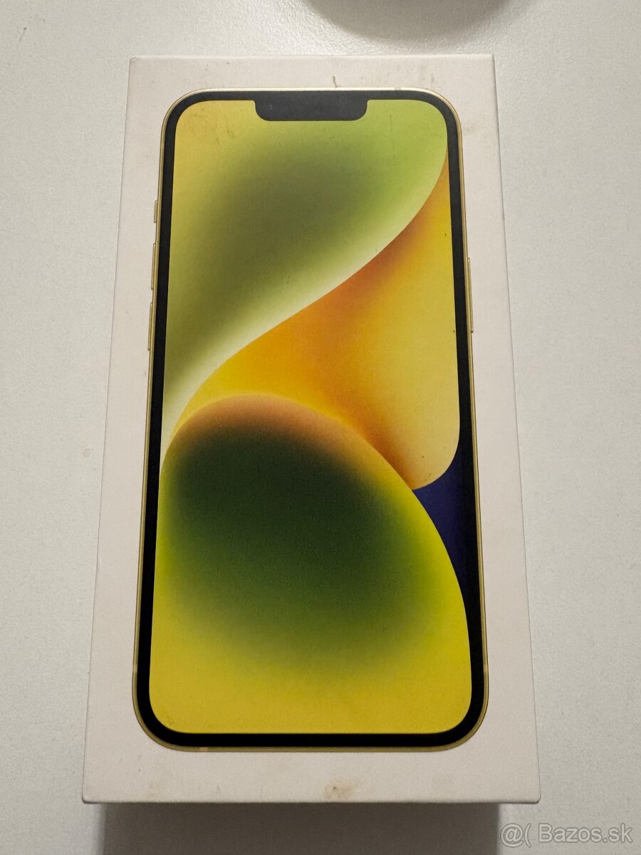 📱 Predám iPhone 14 – Yellow – 128 GB
