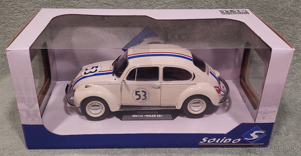 Volkswagen Beetle Herbie 53 1:18 - REZERVOVANÉ