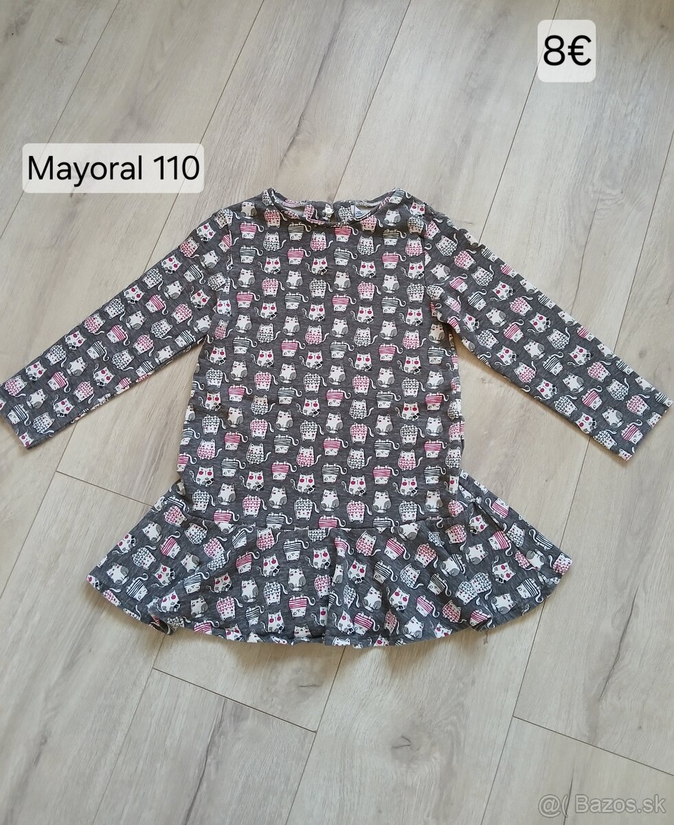 Dievčenské šaty 110 Mayoral