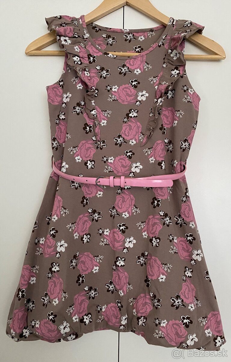 ŠATY S KVETINOVÝM VZOROM