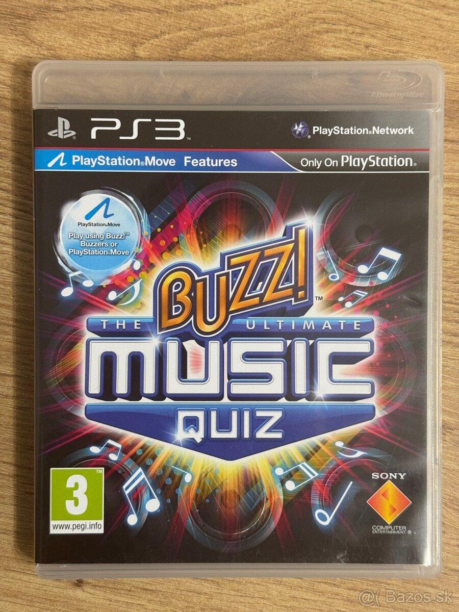 PS3 hra - Buzz: Music Quiz