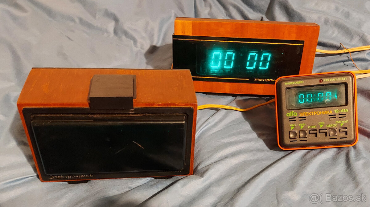 Predám ruské hodiny Elektronika