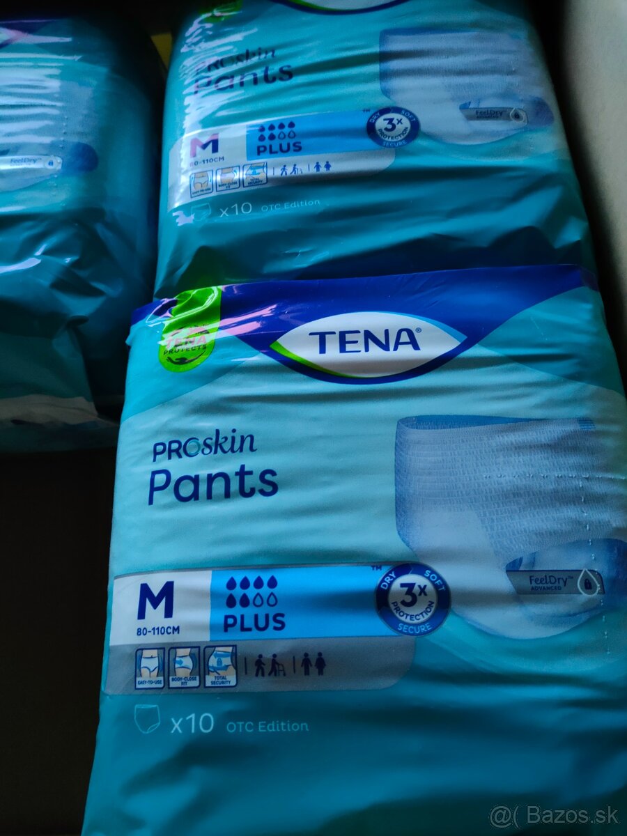 Plienkove nohavicky Tena vel. M