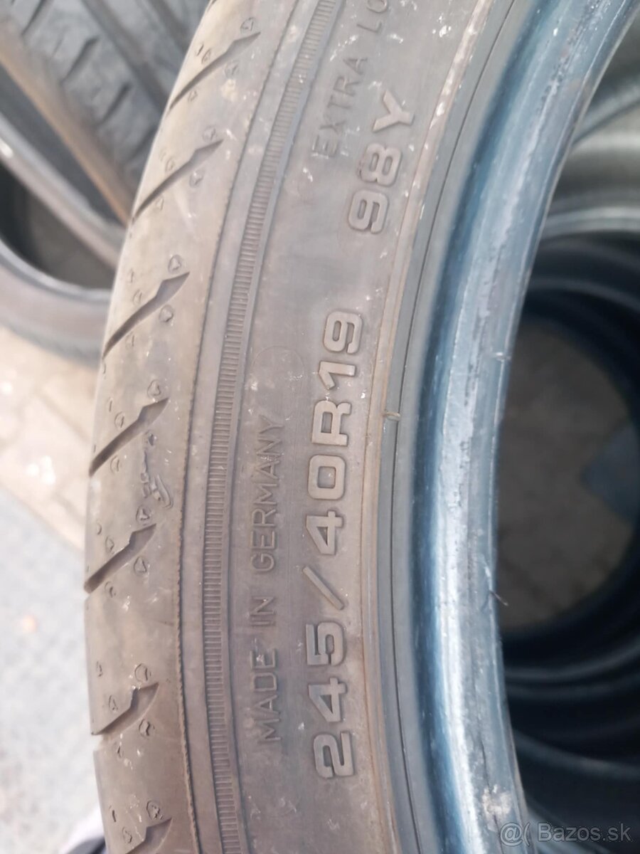 Pneumatiky letné 4ks - GOODYEAR 245/40/R19