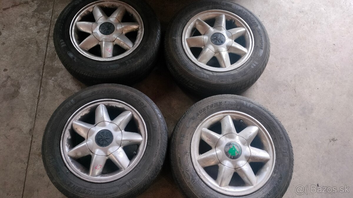 Predám elektróny 4x100 R13 z Felície