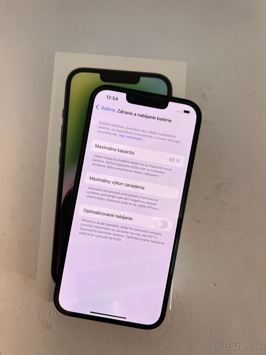 IPHONE 14 MIDNIGHT 128GB ZÁRUKA - VEĽMI PEKNÝ STAV