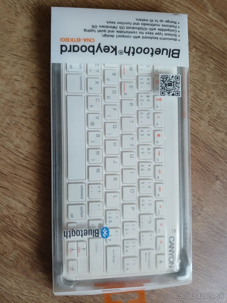 Bluetooth klávesnica CANYON CNA-BTKB0I