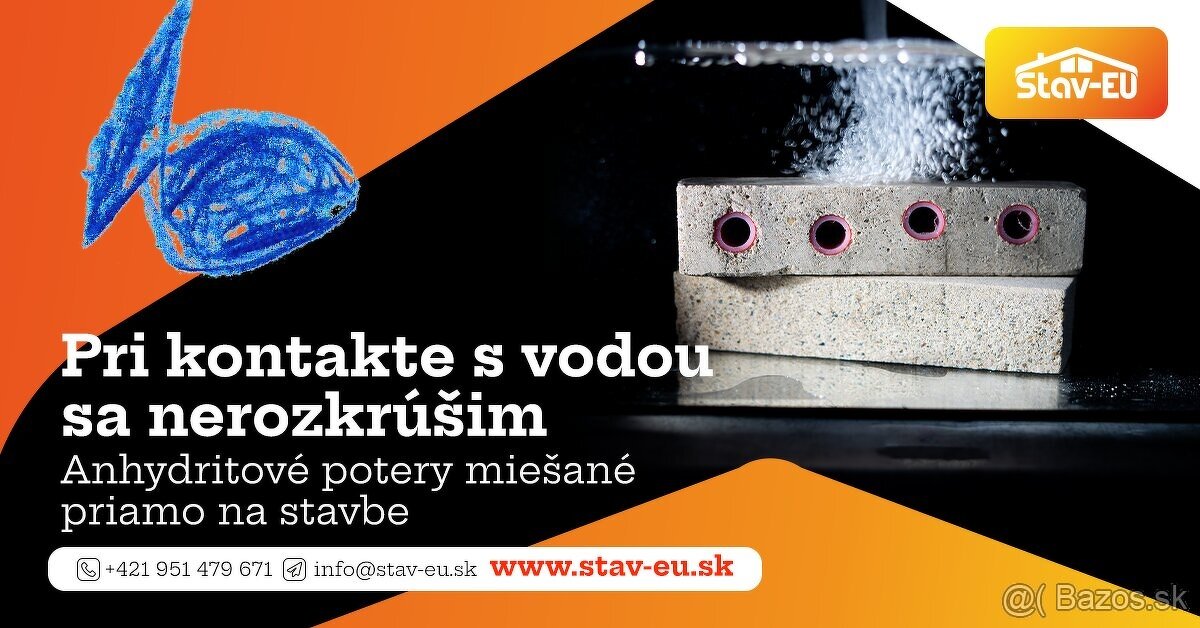 Realizujeme anhydritové potery v okrese Levoča