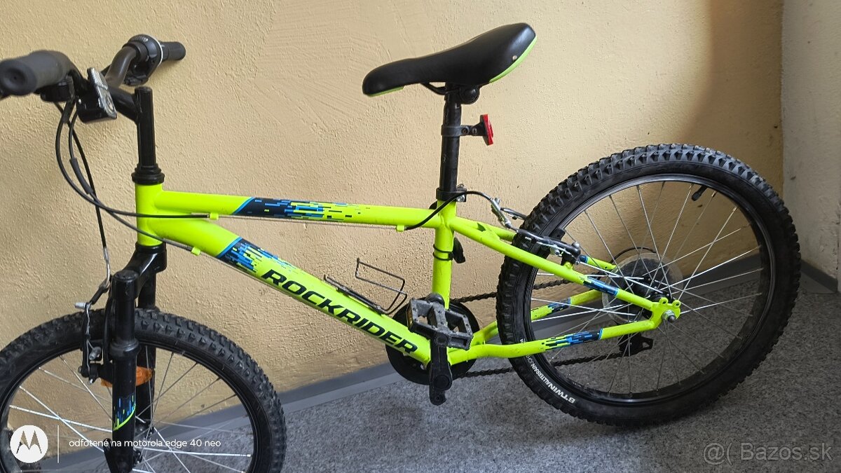 Detský bicykel Rockrider 20