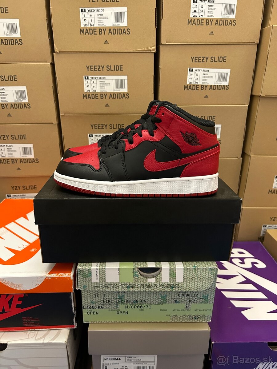 Nike Air Jordan 1 Mid Banned, 40