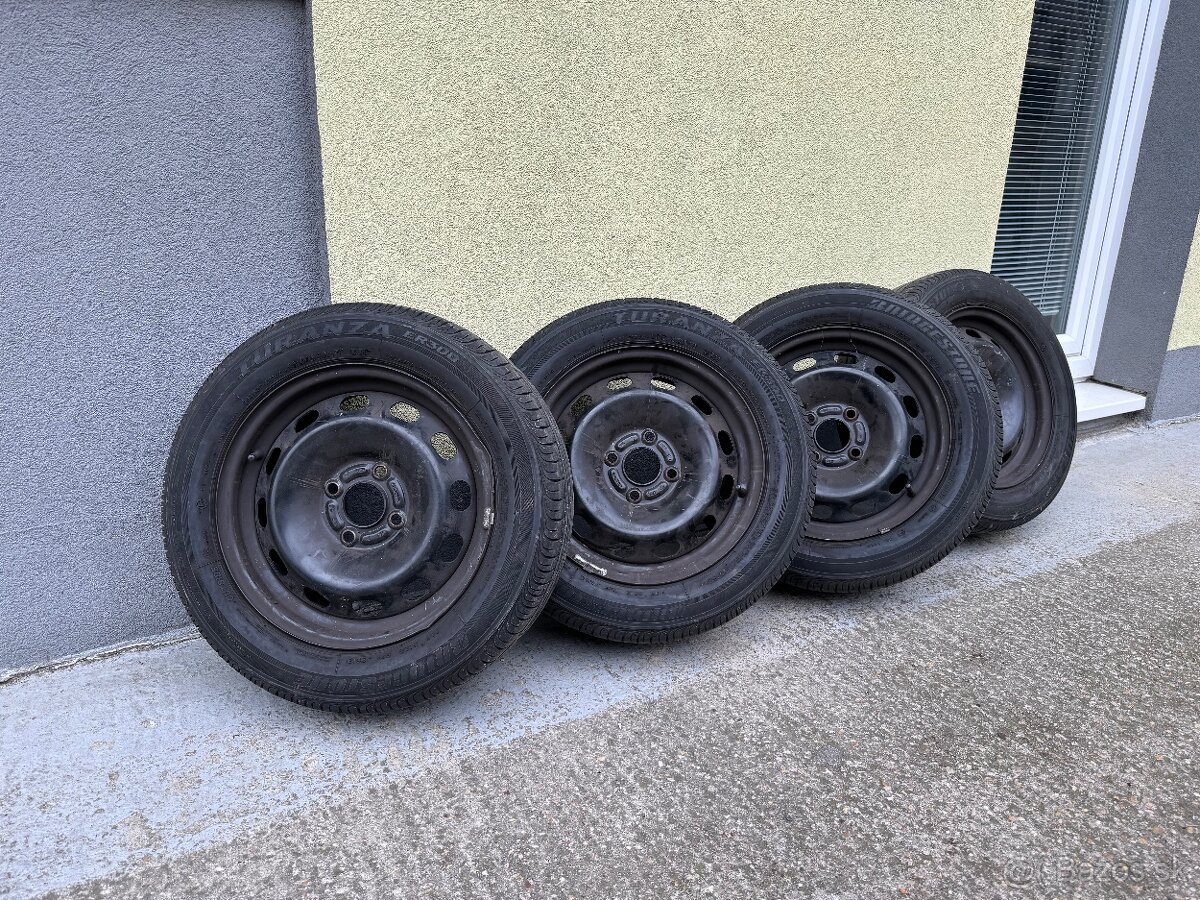 Bridgestone letné 195/60/15 4X108 Ford B-MAX 2012-2017