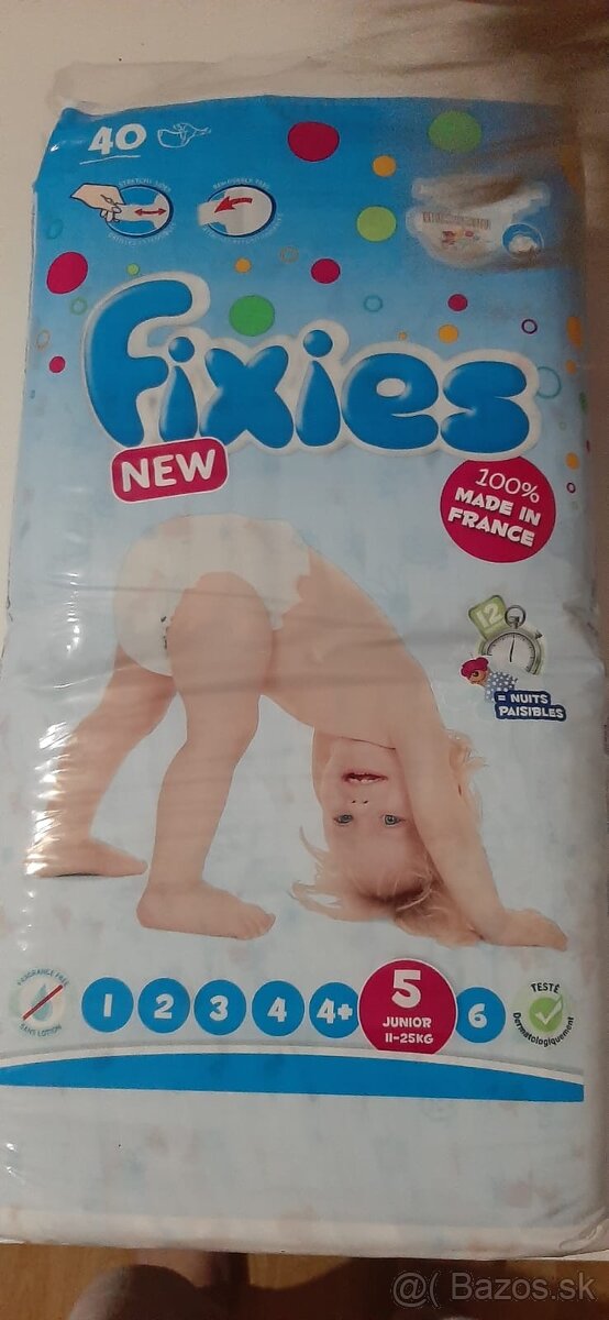 Predám plienky FIXIES