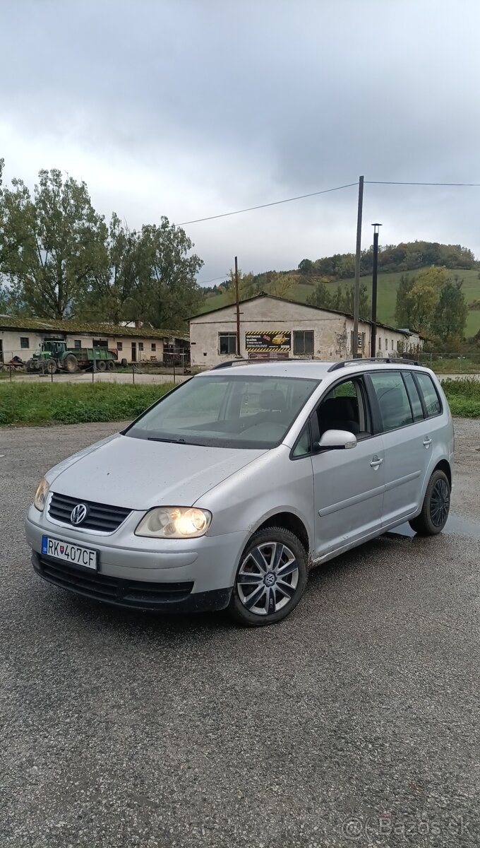 Rozpredám vw touran 2.0 tdi 100kw