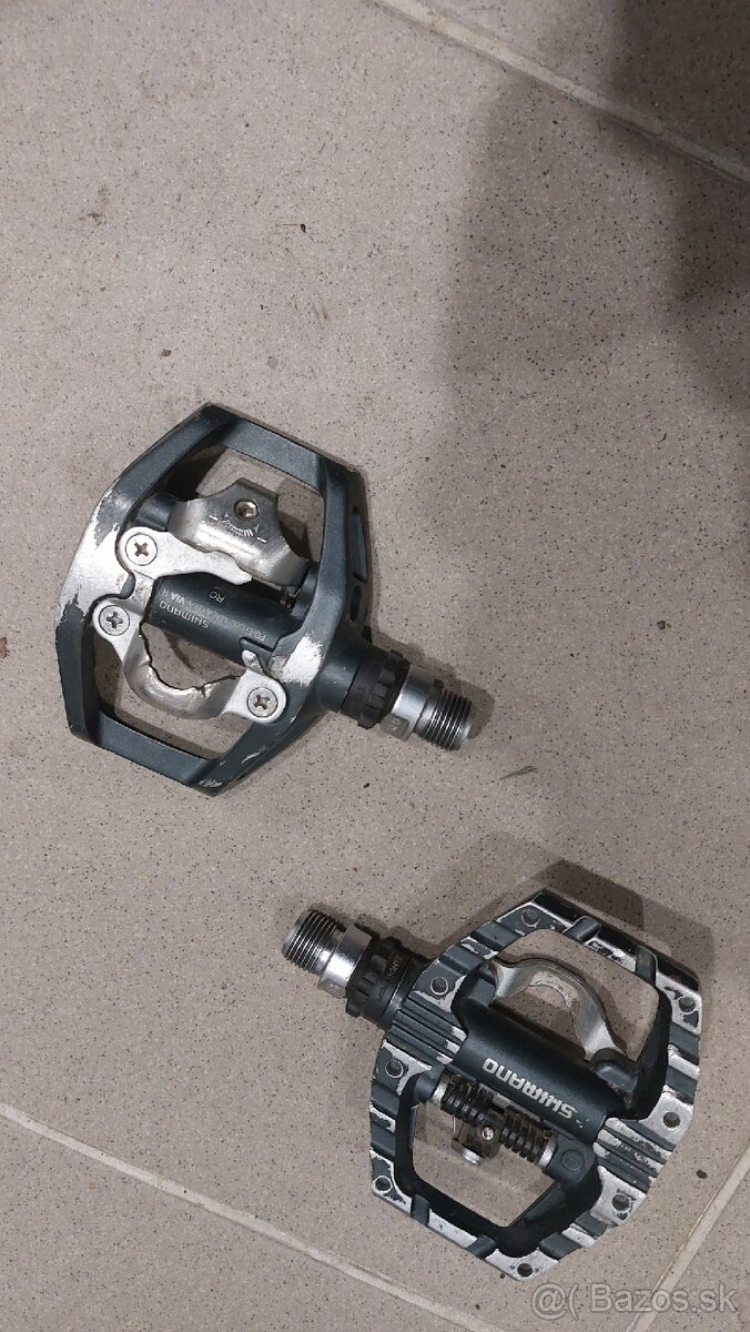 SPD pedale Shimano EH500 kombinovane