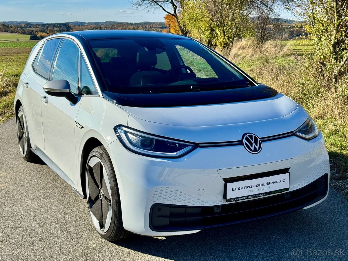 Volkswagen ID.3,62kWh,SoH 92%,1ST MAX,Masáže,sDPH 19.550,- E