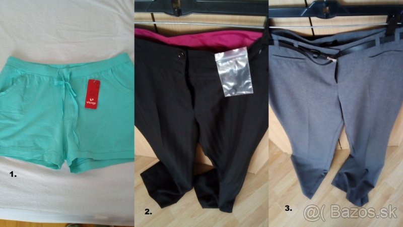 Kraťasy / Elegantné nohavice č.40