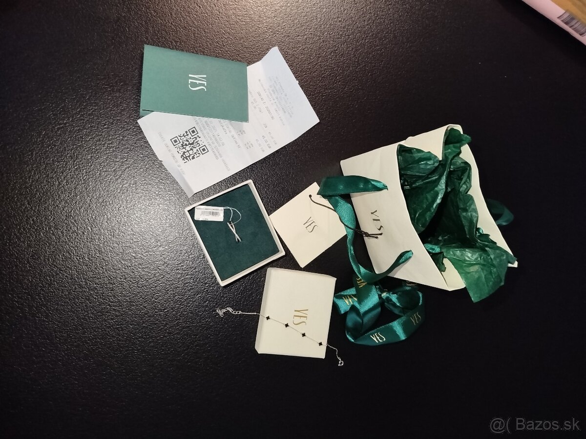 Strieborný prsteň a náramok