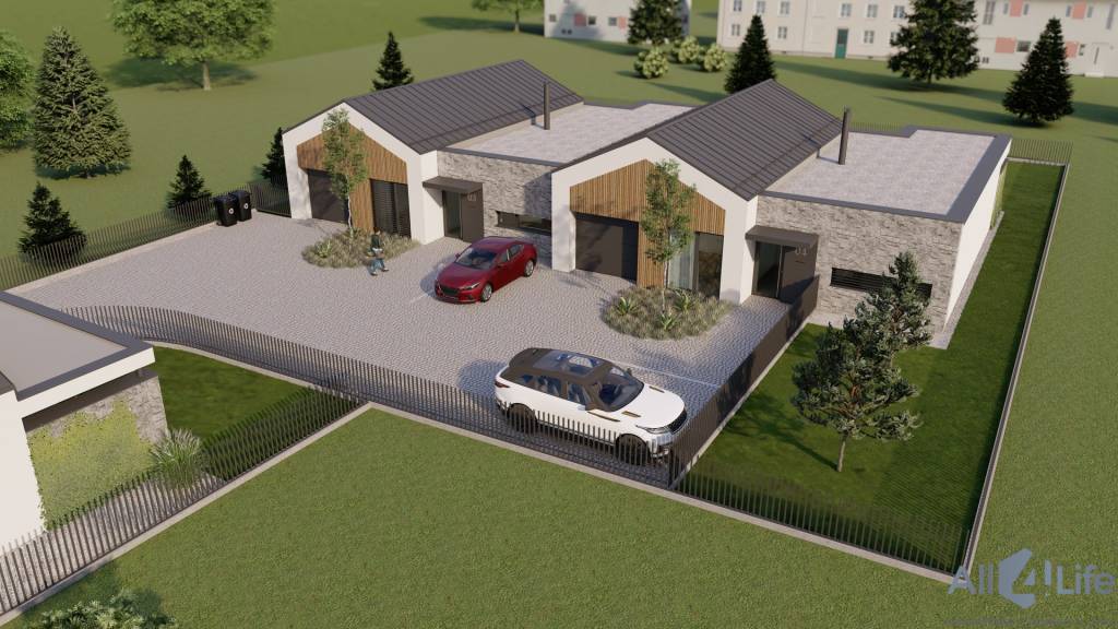 4i. novostavba rodinného domu s garážou v obci Krakovany RD