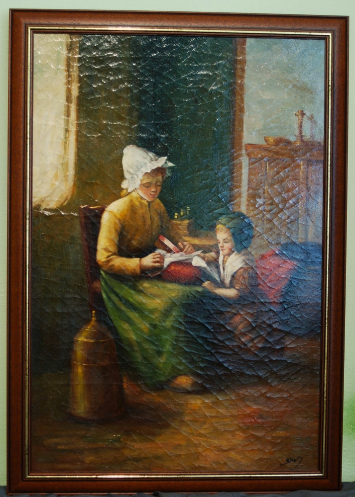 OBRAZ - Olejomaľba - Holandská škola