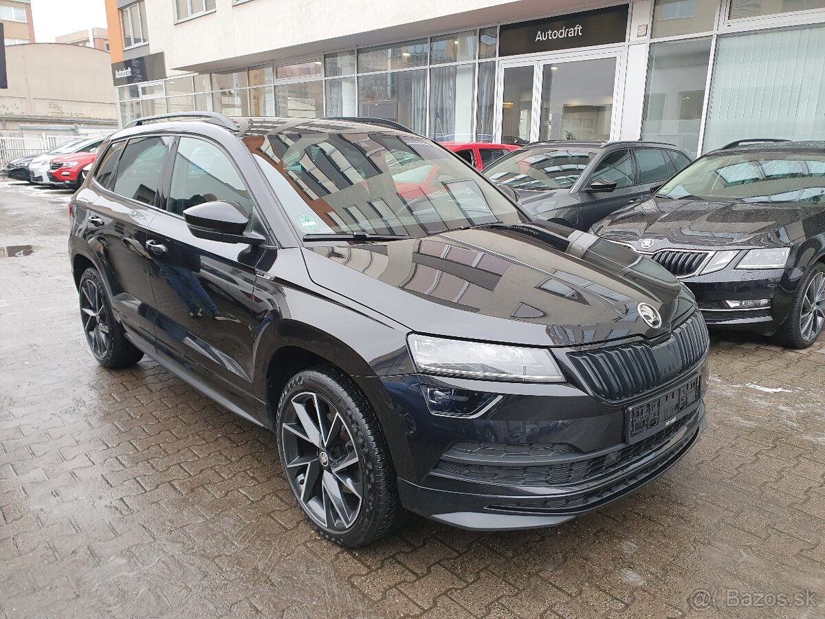 Škoda Karoq 2.0TDI 110kW 4x4 DSG Sportline- záruka Autodraft