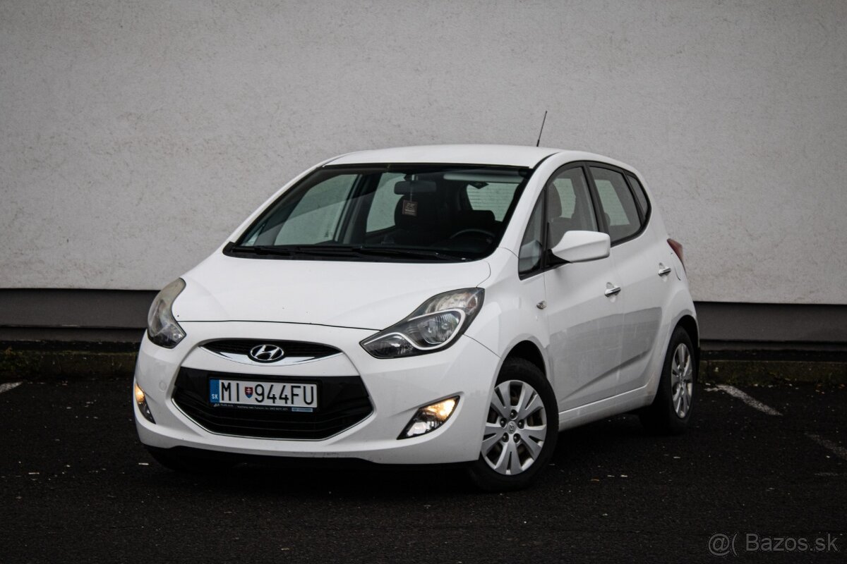 Hyundai ix20 1,4CVVT KLIMA, benzín + LPG, 2.Majitel