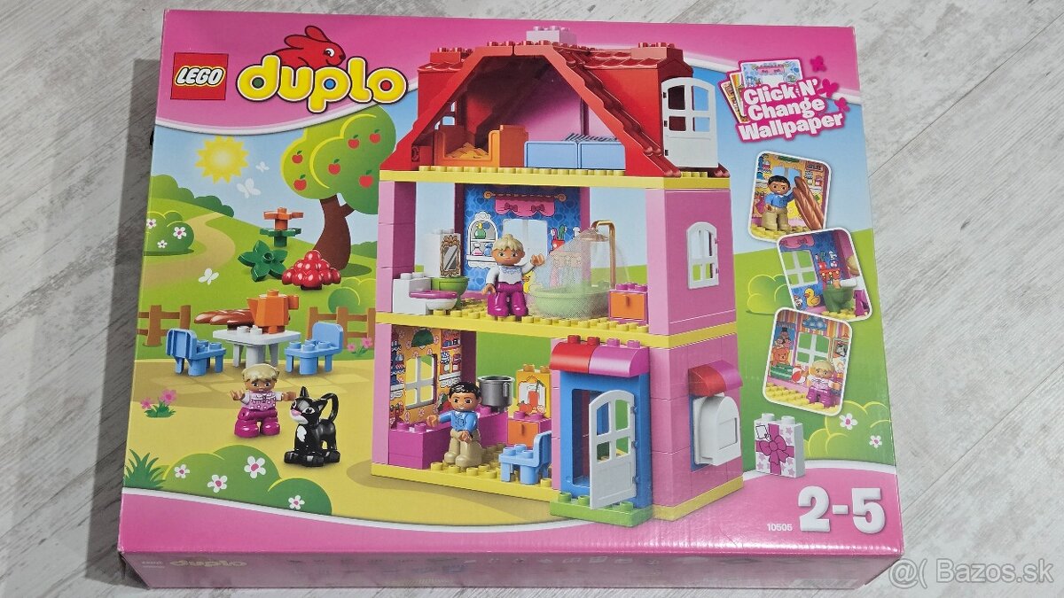 Predám veľký domček LEGO Duplo 10505 + darček