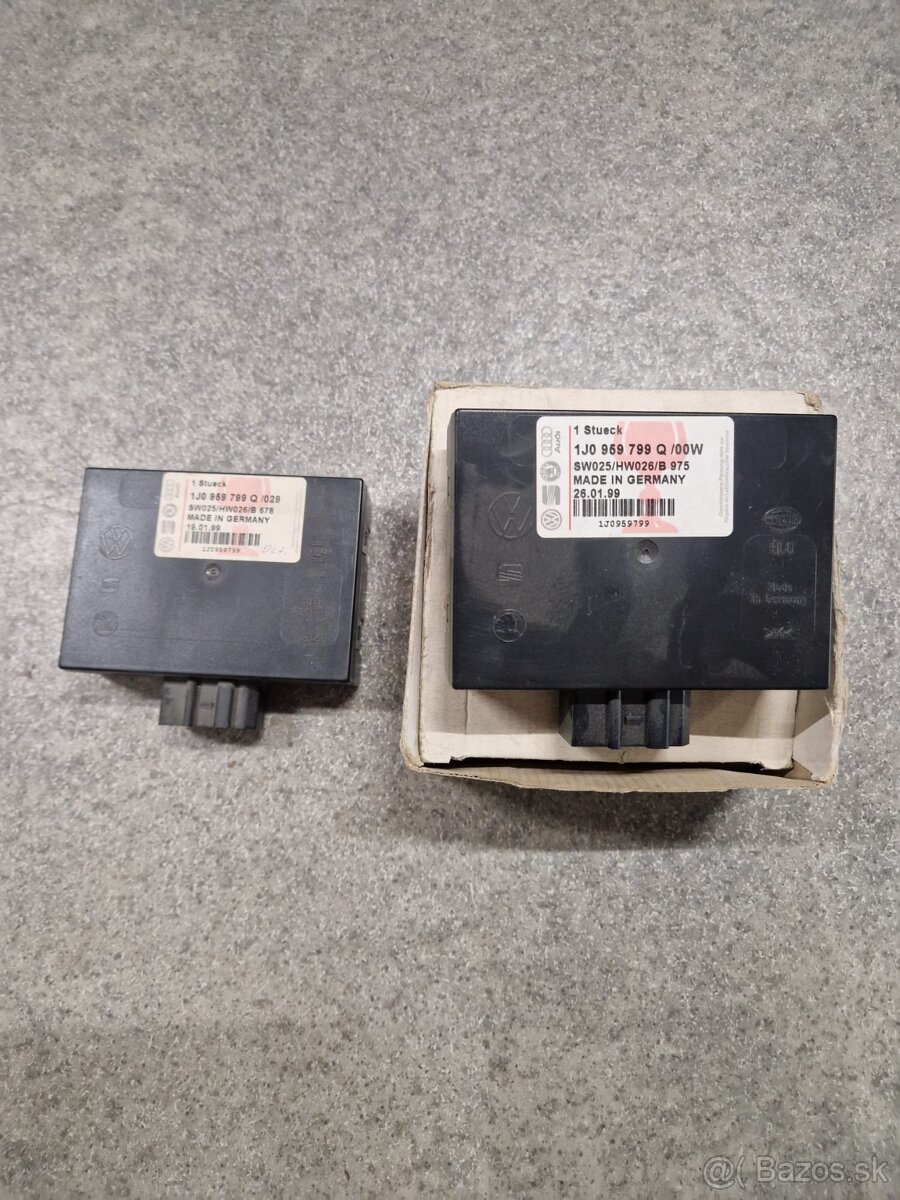 Radiaca jednotka komfortu VW Nové