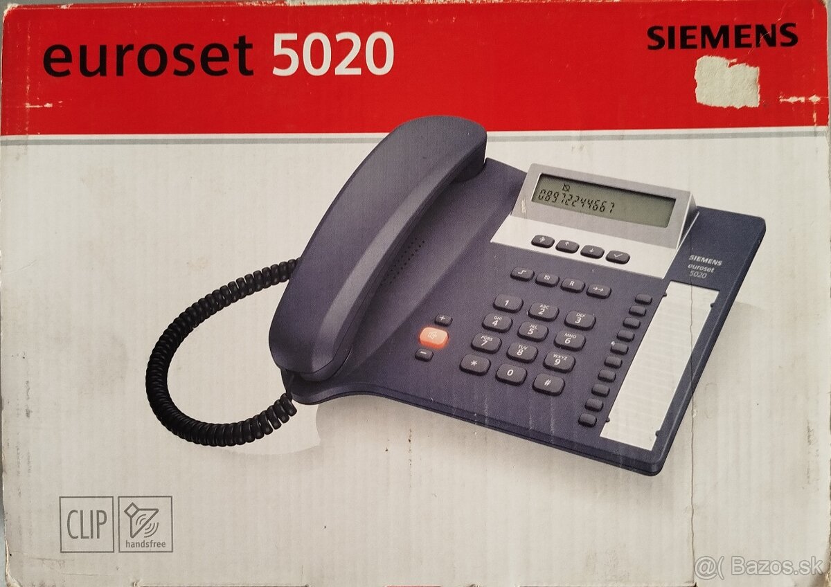 Predám domáci telefón SIEMENS EUROSET 5020