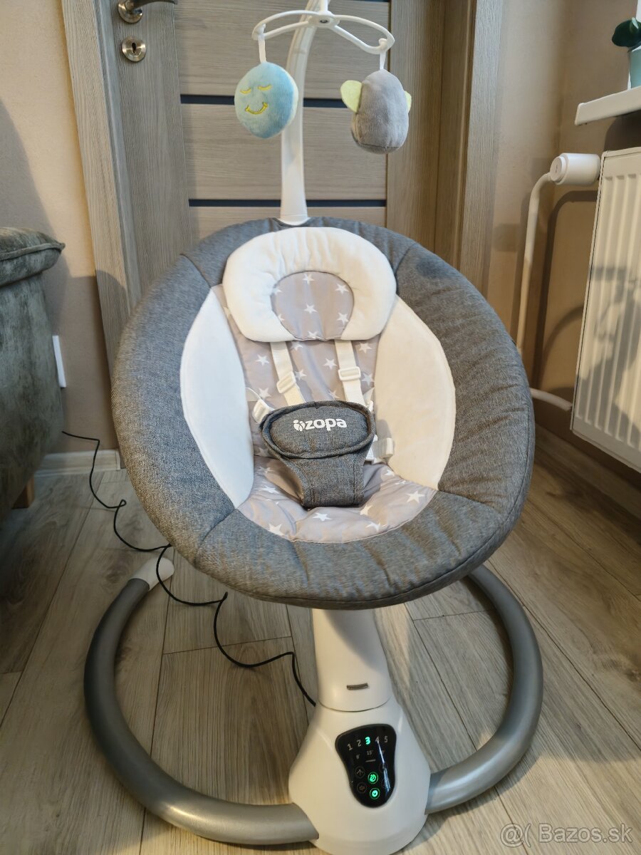 Lehačka Zopa Lullaby grey stars