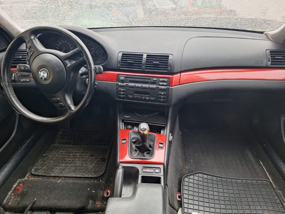 BMW COMPACT E46 DIELY INTERIERU