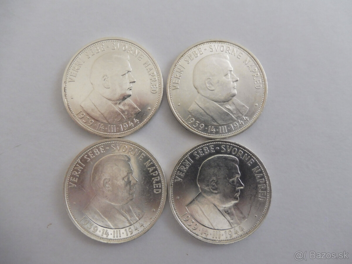 50 Koruna 1944 Dr. Jozef Tiso