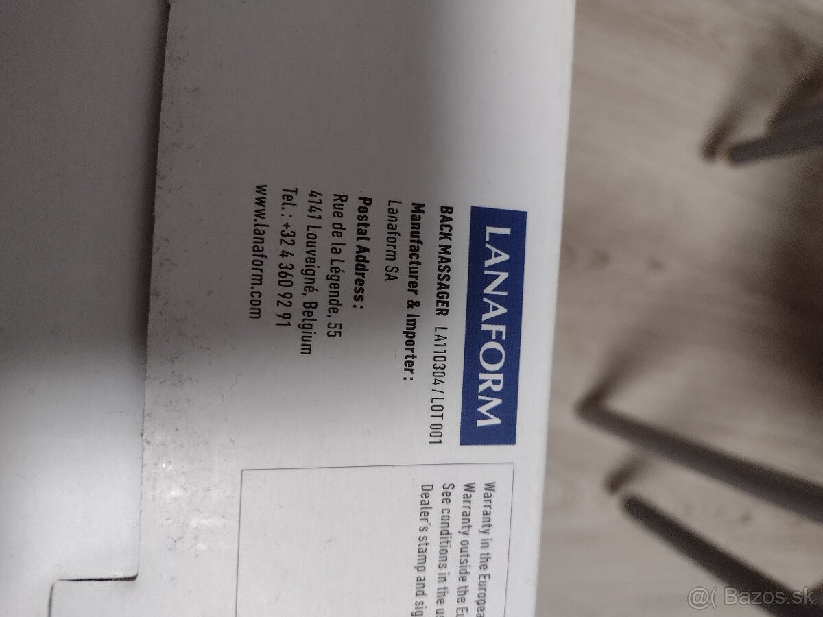 Predám masážnu podlozku, málo používanú