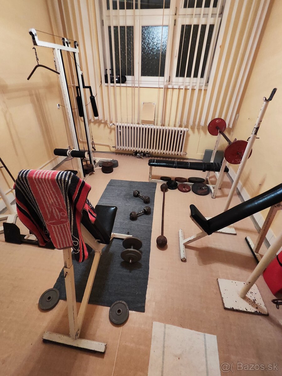 Predám staré zariadenie fitness